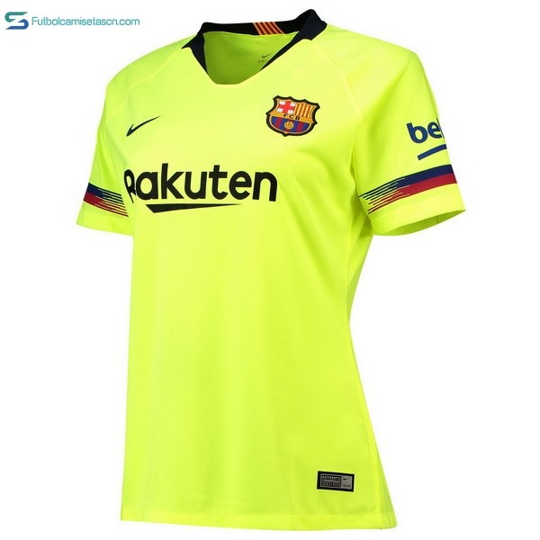 Camiseta Barcelona 2ª Mujer 2018/19 Verde